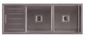 Blanco Germany Squareline Sink, Single Bowl With Drainer ( Length 770mm x Width 450mm ) & Double Bowl With Drainer  ( Width 400mm x Height 200mm ) Matt finish