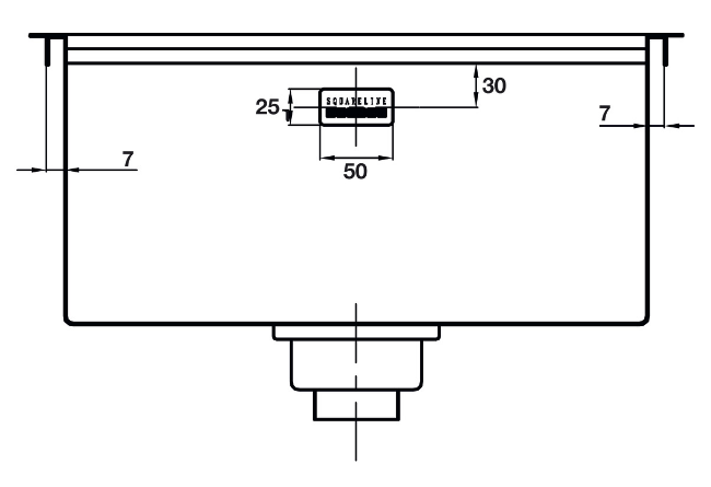 Blanco Germany Squareline Sink, Single Bowl With Drainer ( Length 770mm x Width 450mm ) & Double Bowl With Drainer  ( Width 400mm x Height 200mm ) Matt finish