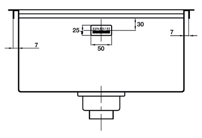 Blanco Germany Squareline Sink, Single Bowl With Drainer ( Length 770mm x Width 450mm ) & Double Bowl With Drainer  ( Width 400mm x Height 200mm ) Matt finish