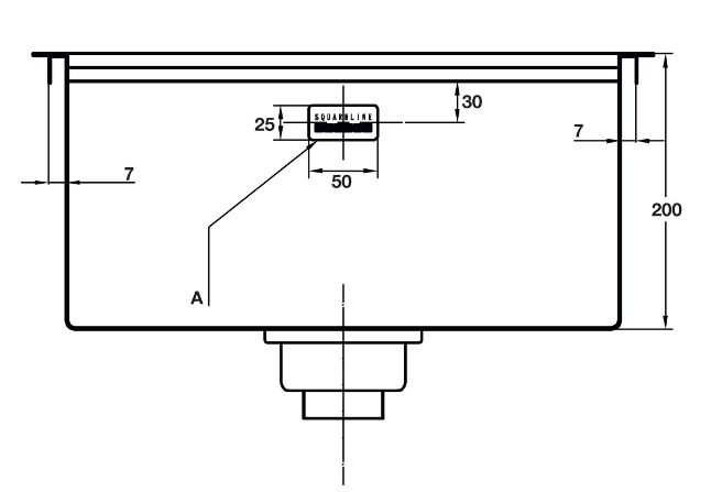 Blanco Germany Squareline Sink, Single Bowl With Drainer ( Length 770mm x Width 450mm ) & Double Bowl With Drainer  ( Width 400mm x Height 200mm ) Matt finish