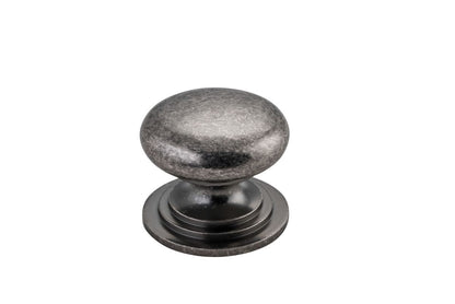 Iver Sarlat Cupboard Knob  32mm & 38mm - Available in 10 colours : Brushed Brass, Brushed Chrome, Brushed Gold PVD, Distressed Nickel, Matt Black, Polished Brass , Polished Chrome, Polished Nickel, Signature Brass  & Satin Nickel