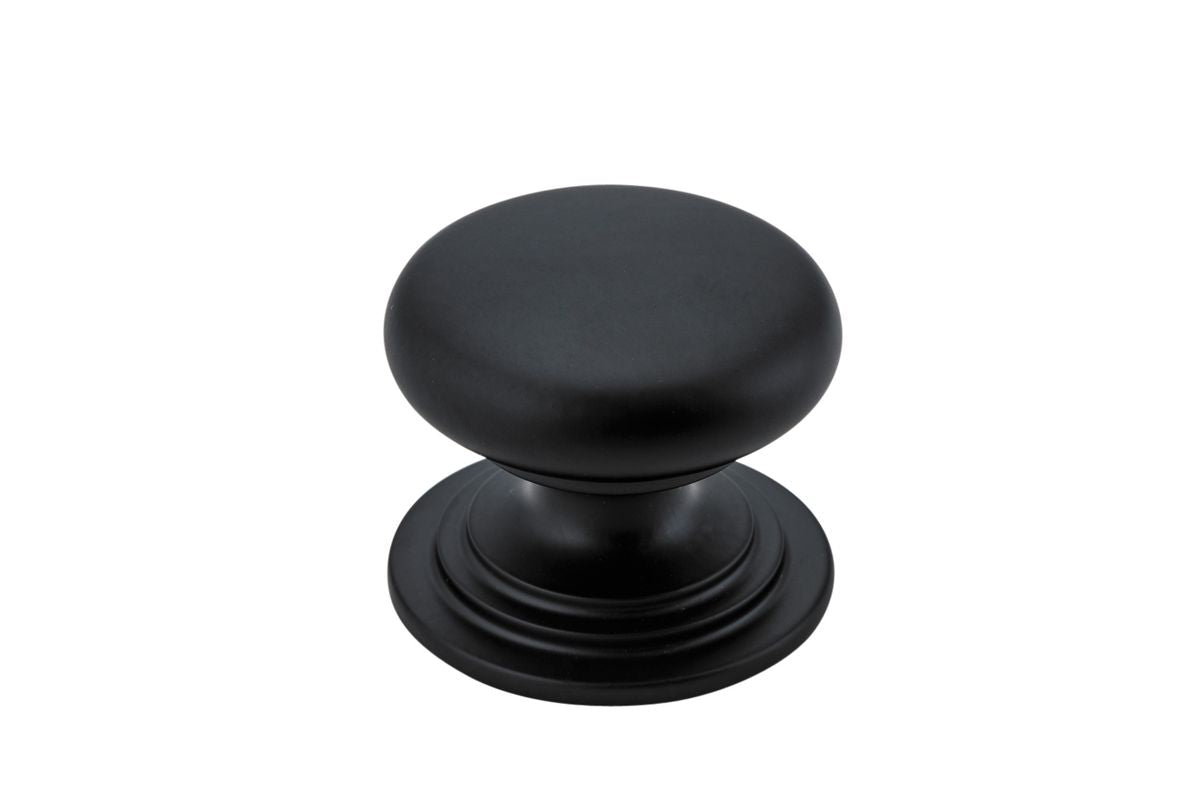Iver Sarlat Cupboard Knob  32mm & 38mm - Available in 10 colours : Brushed Brass, Brushed Chrome, Brushed Gold PVD, Distressed Nickel, Matt Black, Polished Brass , Polished Chrome, Polished Nickel, Signature Brass  & Satin Nickel