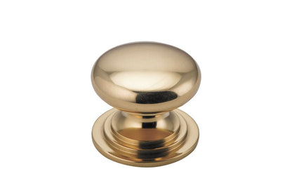 Iver Sarlat Cupboard Knob  32mm & 38mm - Available in 10 colours : Brushed Brass, Brushed Chrome, Brushed Gold PVD, Distressed Nickel, Matt Black, Polished Brass , Polished Chrome, Polished Nickel, Signature Brass  & Satin Nickel