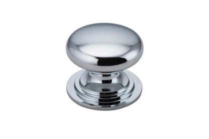 Iver Sarlat Cupboard Knob  32mm & 38mm - Available in 10 colours : Brushed Brass, Brushed Chrome, Brushed Gold PVD, Distressed Nickel, Matt Black, Polished Brass , Polished Chrome, Polished Nickel, Signature Brass  & Satin Nickel
