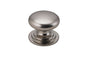 Iver Sarlat Cupboard Knob  32mm & 38mm - Available in 10 colours : Brushed Brass, Brushed Chrome, Brushed Gold PVD, Distressed Nickel, Matt Black, Polished Brass , Polished Chrome, Polished Nickel, Signature Brass  & Satin Nickel
