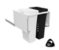 Tanova Designer Series 2 Pull Out Soft Close  Laundry Basket 600mm Cab - 2x36L Plastic Hampers White and White Gray