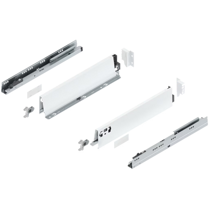 Blum Tandembox Antaro Kitset length 400mm X 98.5mm - 224mm (Height 4 Options ) 30KG Silk White