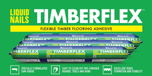 Sellys Timberflex 600ml Sausage or 10 litres  - priced per unit Minimum order 20 units for 600ml,1 unit for 10 litres SPECIAL PRICING ON BULK
