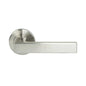 MILES NELSON DOOR HANDLES MILANO RANGE SATIN NICKEL FINISH VERONA STYLE 55MM ROUND ROSE FURNITURE ONLY / NO LATCH