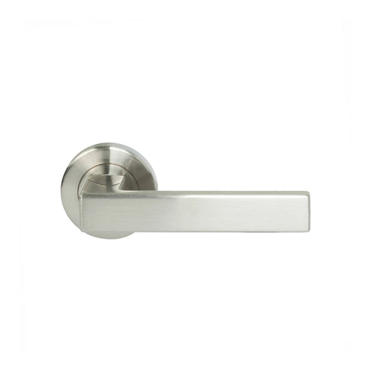 MILES NELSON DOOR HANDLES MILANO RANGE VERONA PASSAGE SET INCLUDES LATCH 55MM ROUND ROSE-SATIN NICKEL,MATT BLACK,SATIN GRAPHITE