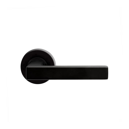 MILES NELSON DOOR HANDLES MILANO RANGE VERONA PASSAGE SET INCLUDES LATCH 55MM ROUND ROSE-SATIN NICKEL,MATT BLACK,SATIN GRAPHITE