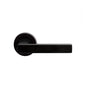 MILES NELSON DOOR HANDLES MILANO RANGE VERONA PASSAGE SET INCLUDES LATCH 55MM ROUND ROSE-SATIN NICKEL,MATT BLACK,SATIN GRAPHITE