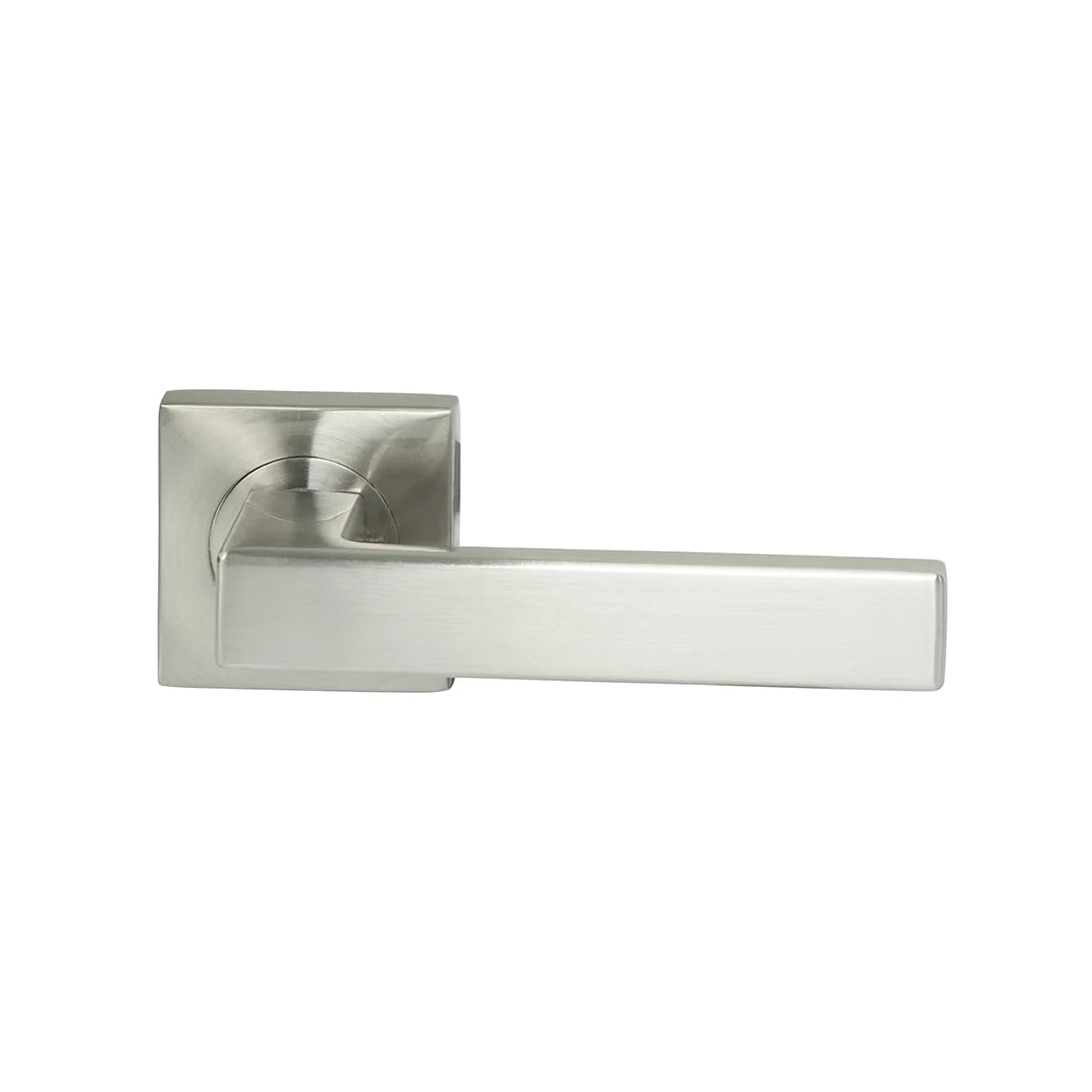 MILES NELSON DOOR HANDLES MILANO RANGE VERONA DUMMY SET 55MM SQUARE ROSE (SINGLE) INCLUDES TAYLOR SPINDLE FINISH WITH SATIN NICKEL ,MATT BLACK,HANG SELL,MIRRORED BLACK AND SATIN GRAPHITE