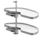 Tanova Vauth Sagel VS Cornerstone MAXX - Unero Style - 800mm,900mm & 1000mm Cabinet - 400mm & 450mm  Door - 2 Shelf - White and Lava Grey- Left Hand and Right Hand