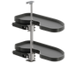 Tanova Vauth Sagel VS Cornerstone MAXX - Unero Style - 800mm,900mm & 1000mm Cabinet - 400mm & 450mm  Door - 2 Shelf - White and Lava Grey- Left Hand and Right Hand
