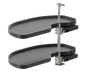 Tanova Vauth Sagel VS Cornerstone MAXX - Unero Style - 800mm,900mm & 1000mm Cabinet - 400mm & 450mm  Door - 2 Shelf - White and Lava Grey- Left Hand and Right Hand