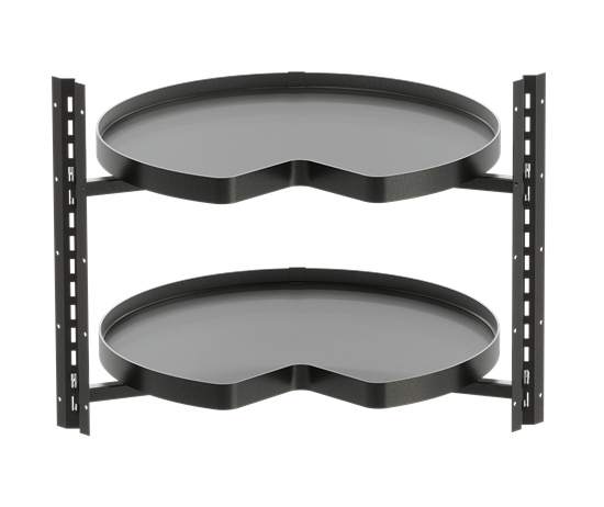 Tanova Vauth Sagel VS COR Wheel Pro - Unero Style - 800mm,900mm Cabinet - 2 x 3/4 Shelf  White and Lava Grey