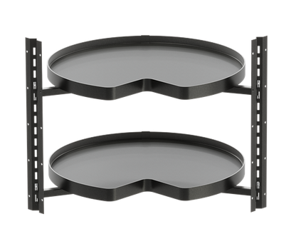 Tanova Vauth Sagel VS COR Wheel Pro - Unero Style - 800mm,900mm Cabinet - 2 x 3/4 Shelf  White and Lava Grey