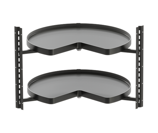 Tanova Vauth Sagel VS COR Wheel Pro - Unero Style - 800mm,900mm Cabinet - 2 x 3/4 Shelf  White and Lava Grey