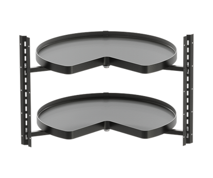 Tanova Vauth Sagel VS COR Wheel Pro - Unero Style - 800mm,900mm Cabinet - 2 x 3/4 Shelf  White and Lava Grey