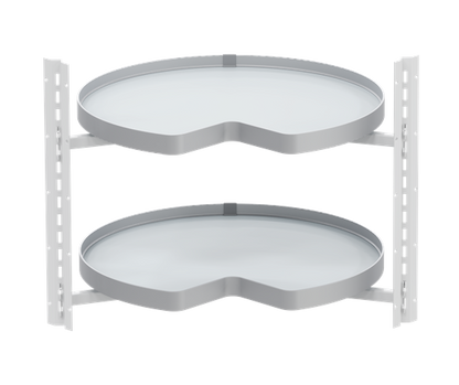 Tanova Vauth Sagel VS COR Wheel Pro - Unero Style - 800mm,900mm Cabinet - 2 x 3/4 Shelf  White and Lava Grey