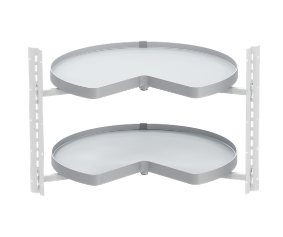 Tanova Vauth Sagel VS COR Wheel Pro - Unero Style - 800mm,900mm Cabinet - 2 x 3/4 Shelf  White and Lava Grey