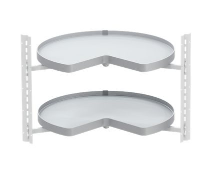 Tanova Vauth Sagel VS COR Wheel Pro - Unero Style - 800mm,900mm Cabinet - 2 x 3/4 Shelf  White and Lava Grey