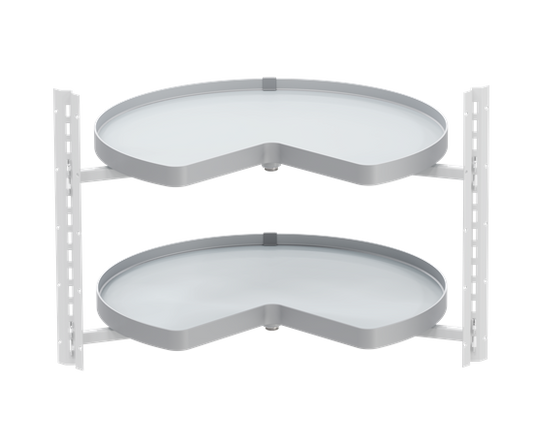 Tanova Vauth Sagel VS COR Wheel Pro - Unero Style - 800mm,900mm Cabinet - 2 x 3/4 Shelf  White and Lava Grey