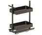 Tanova Vauth Sagel VS Larder Under Bench Pull Out - Essentio Style - Cabinet 300mm and 400mm - 2 Baskets - White and Lava Grey