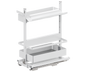 Tanova Vauth Sagel VS SUB  Larder Flex Cook,Clean,Spice - Cooking Ingredient, Cleaning Supply & Equipment Pull Out - Essentio  Style - Cabinet 300mm -White and Lava Grey