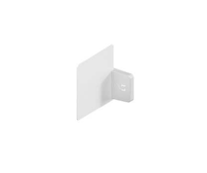 Tanova Vauth Sagel ADD Separator - No Scratch Magnetic Divider for Essentio Storage Range - White and Lava Grey