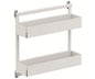 Tanova Vauth Sagel Gate Rack Hanging Storage - Depot 2,3 & Gate Flex Hanging Storage Free 2, Hook 3, Cook 3- Essentio Style - White, Lava Grey