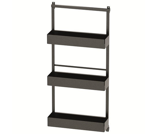 Tanova Vauth Sagel Gate Rack Hanging Storage - Depot 2,3 & Gate Flex Hanging Storage Free 2, Hook 3, Cook 3- Essentio Style - White, Lava Grey