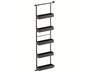 Tanova Vauth Sagel Gate Rack Plus Hanging Storage with Side Bearing & Gate Rack Plus Flex Hanging Storage with Side Bearing - Essentio Style - White and Lava Grey