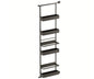 Tanova Vauth Sagel Gate Rack Plus Hanging Storage with Side Bearing & Gate Rack Plus Flex Hanging Storage with Side Bearing - Essentio Style - White and Lava Grey
