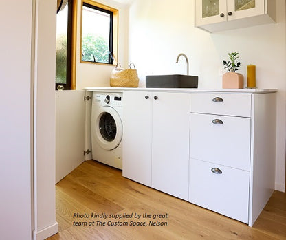 Tanova Vauth Sagel TAL Broom - Tall Pull Out Broom and Cleaner Storage Left and Right Side Access