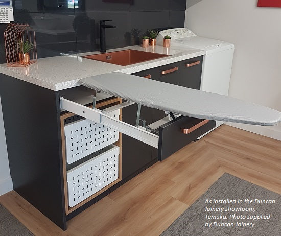 Tanova Vauth Sagel TAL Broom - Tall Pull Out Broom and Cleaner Storage Left and Right Side Access