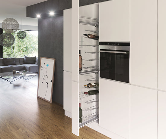 Tanova Vauth Sagel TAL Broom - Tall Pull Out Broom and Cleaner Storage Left and Right Side Access