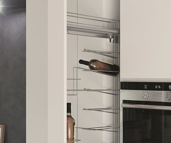Tanova Vauth Sagel TAL Broom - Tall Pull Out Broom and Cleaner Storage Left and Right Side Access
