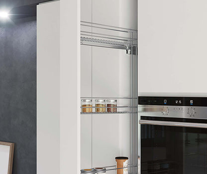 Tanova Vauth Sagel TAL Broom - Tall Pull Out Broom and Cleaner Storage Left and Right Side Access