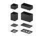 Tanova Vauth Sagel ADD Box - Square  and Rectangular - 70mm,140mm High  - White and Lava Grey