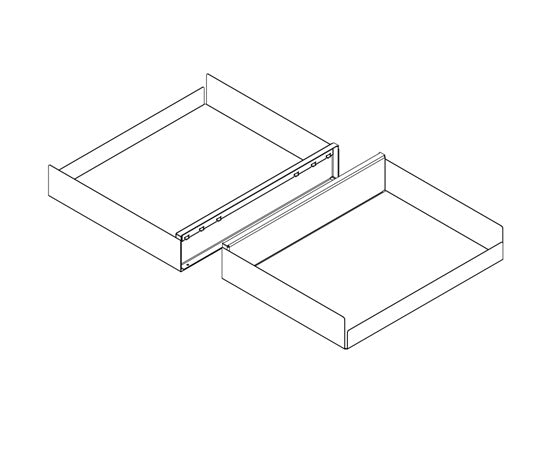Tanova Vauth Sagel COR Flex- Essentio Style - 900mm Cabinet -  4 Baskets - Lava Grey