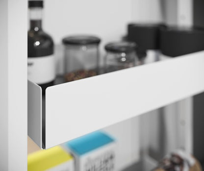 Tanova Vauth Sagel VS Larder Under Bench Pull Out - Essentio Style - Cabinet 300mm and 400mm - 2 Baskets - White and Lava Grey