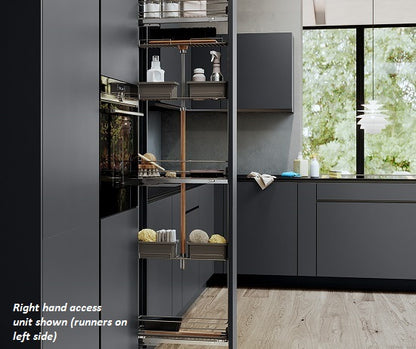 Tanova Vauth Sagel TAL Broom - Tall Pull Out Broom and Cleaner Storage Left and Right Side Access