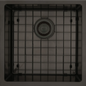 MERCER AURORA SINGLE BOWL WITH MATCHING GRID IN 4 COLOURS - GUN METAL, BRASS, COPPER, BLACK