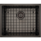 MERCER AURORA SINGLE BOWL WITH MATCHING GRID IN 4 COLOURS - GUN METAL, BRASS, COPPER, BLACK.