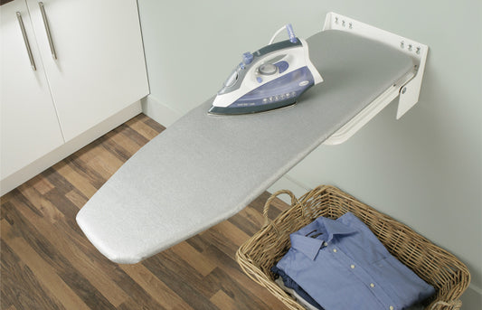 Hafele Germany Ironing board, Ironfix, wall installation rotates continuously through 180°