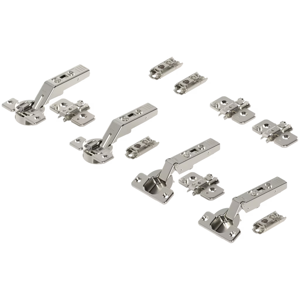 Blum Aventos HF Screw on hinge kit for MDF and wide aluminium (door set)
