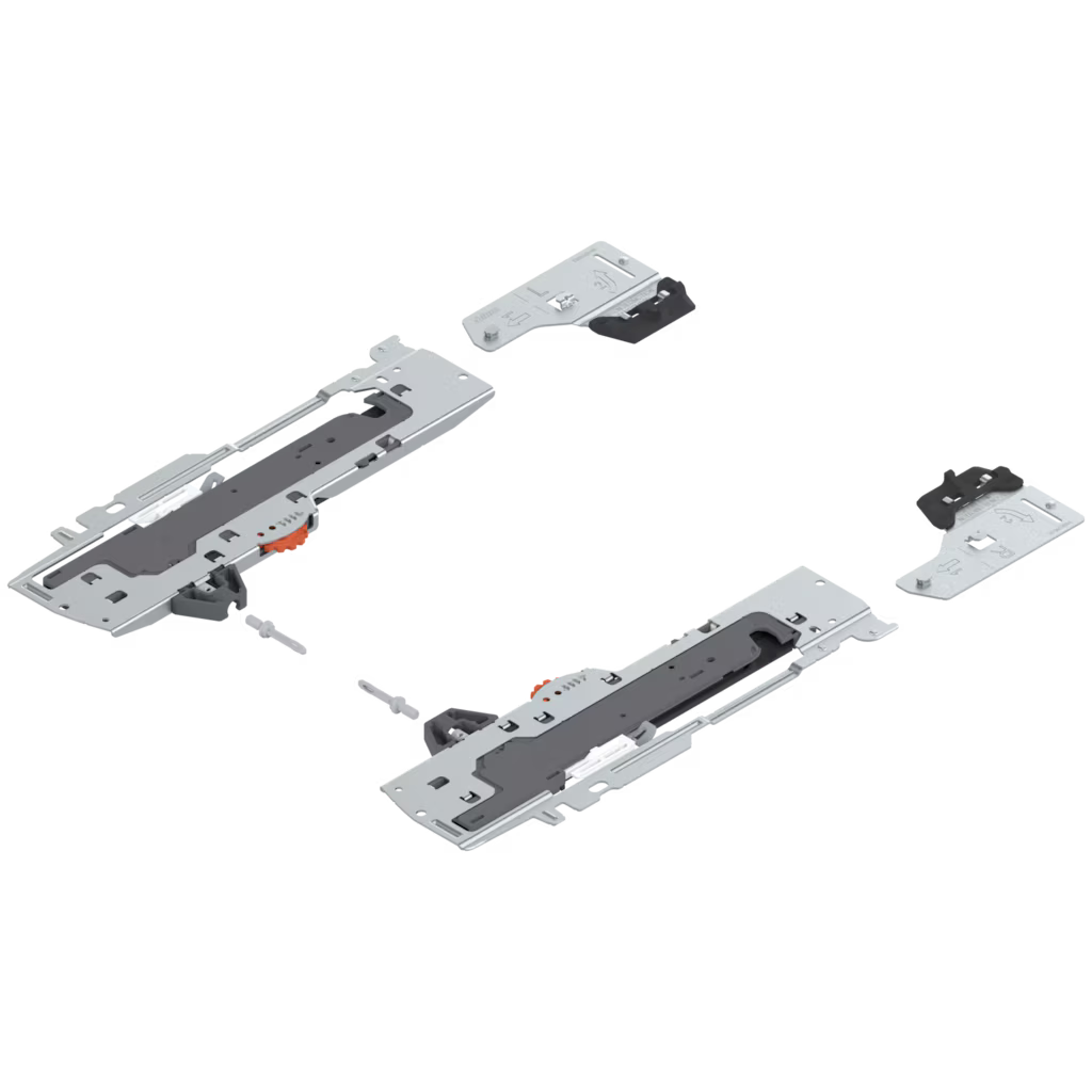 Blum Tandembox antaro L5 TIP-ON BLUMOTION Unit/latch set 35-65kg  with adapters length 350-650mm T60B3560