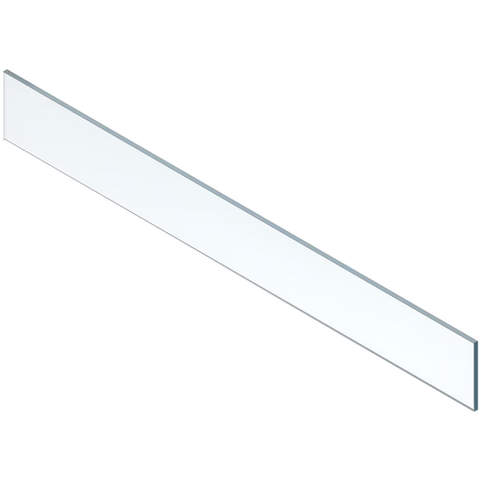 Blum Legrabox Low glass Design Element 138H×1088L×10T Up to 1200W ZE7W1088G